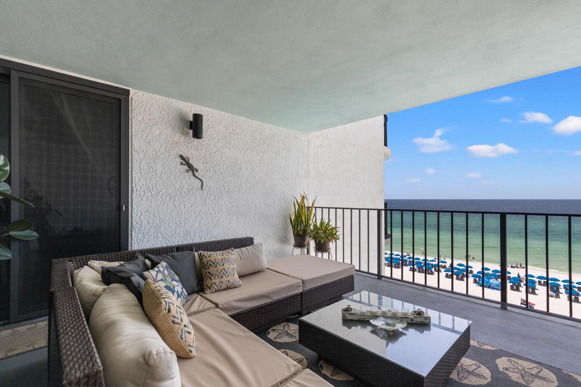Stunning 2/2 Designer Condo W Coastal Appeal Right On The Gulf! Панама-Сіті-Біч Екстер'єр фото